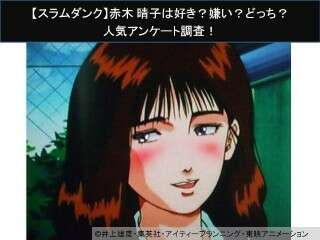 【スラムダンク】赤木 晴子は好き？嫌い？どっち？人気アンケート調査！