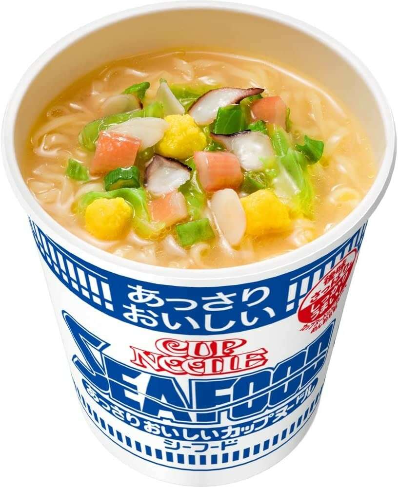あっさりおいしいカップヌードルシーフード