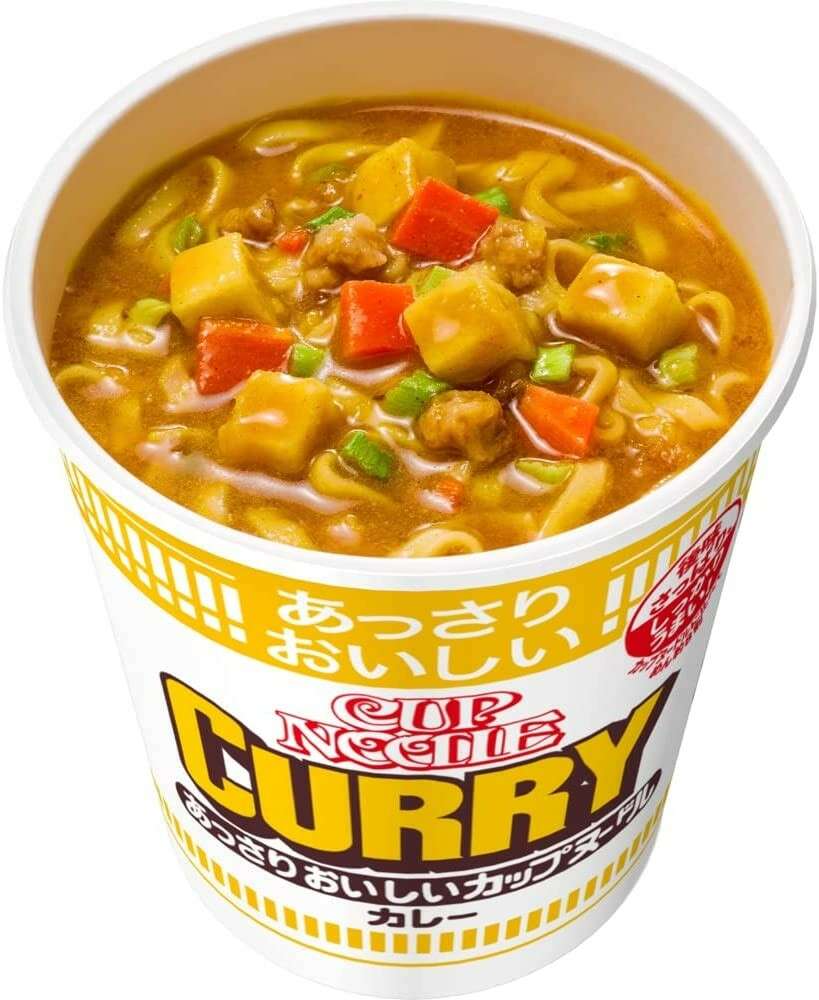あっさりおいしいカップヌードルカレー