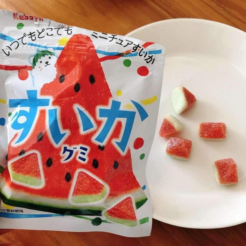 すいかグミの特徴