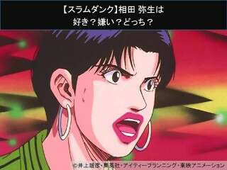 【スラムダンク】相田 弥生は好き？嫌い？どっち？人気アンケート調査！