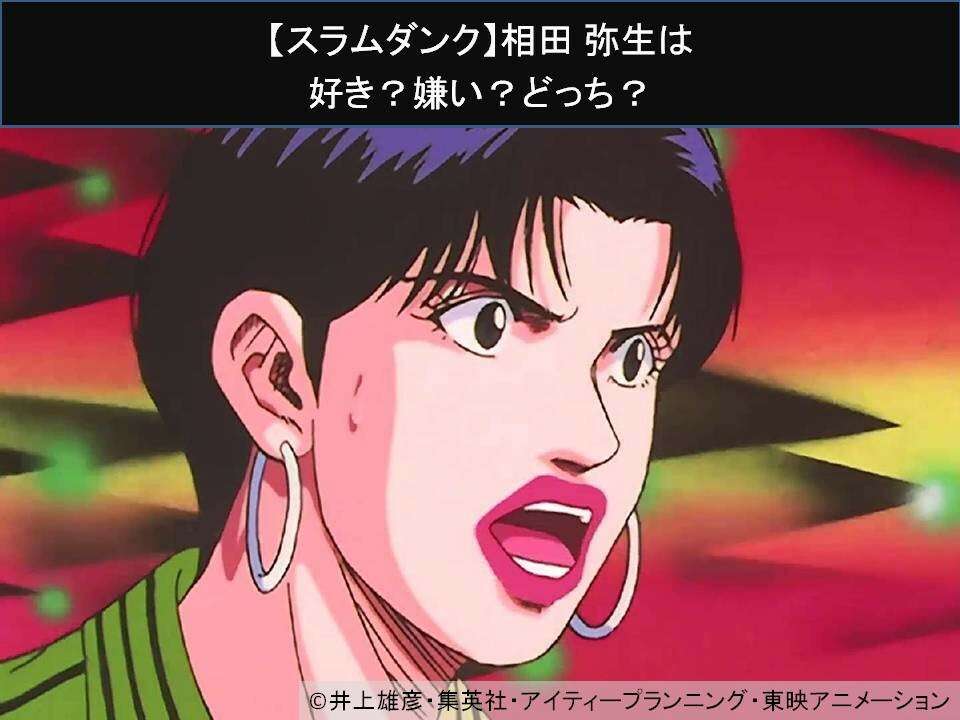 【スラムダンク】相田 弥生は好き?嫌い?どっち?人気アンケート調査!