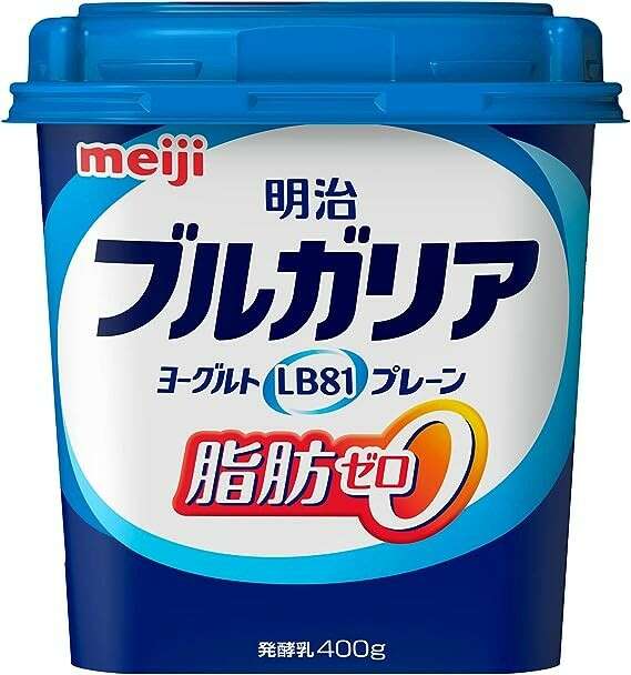 明治ブルガリアヨーグルトLB81プレーン脂肪ゼロ