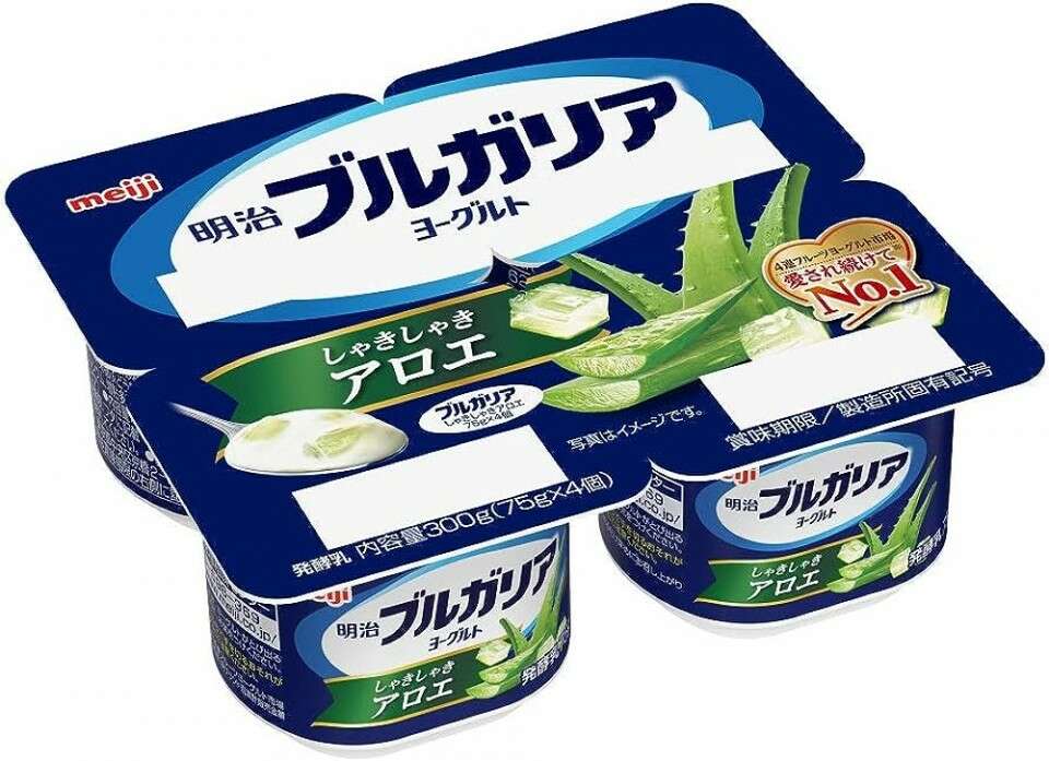 明治ブルガリアヨーグルトしゃきしゃきアロエ