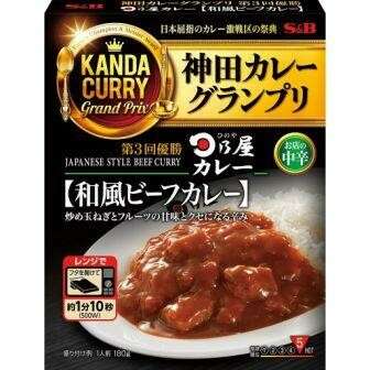  日乃屋カレーの和風ビーフカレー