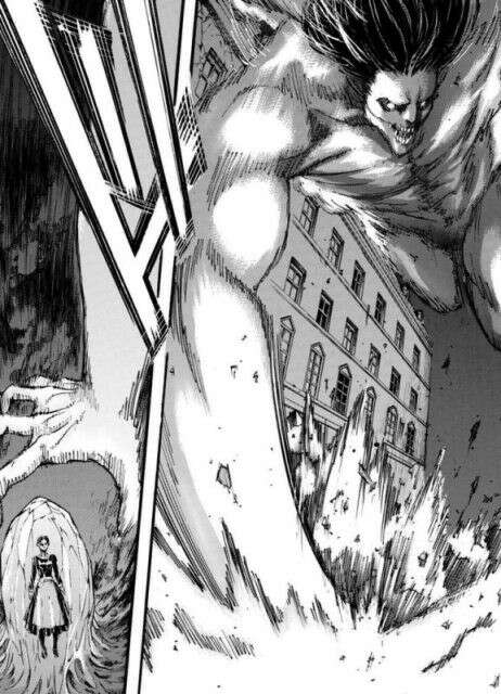 進撃の巨人VS戦鎚の巨人