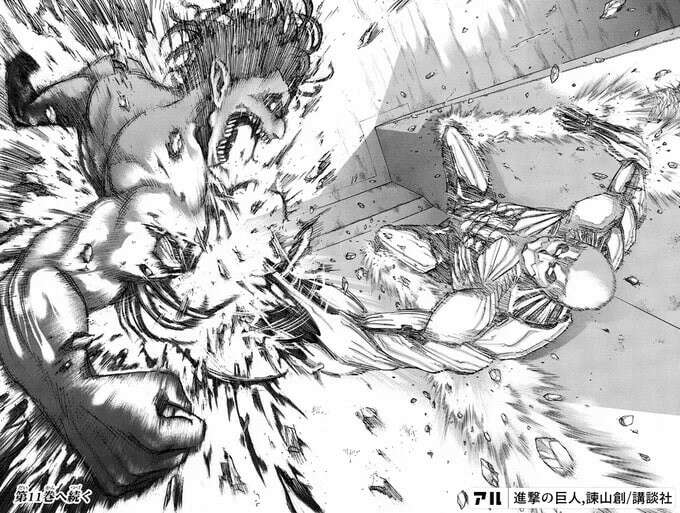 進撃の巨人VS鎧、顎、車力の巨人