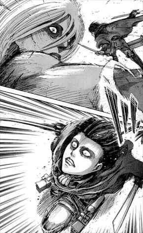 リヴァイVS女型の巨人