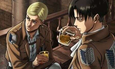 エルヴィン×リヴァイ