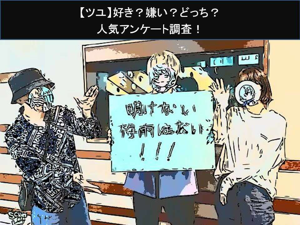【ツユ】好き?嫌い?どっち?人気アンケート調査!