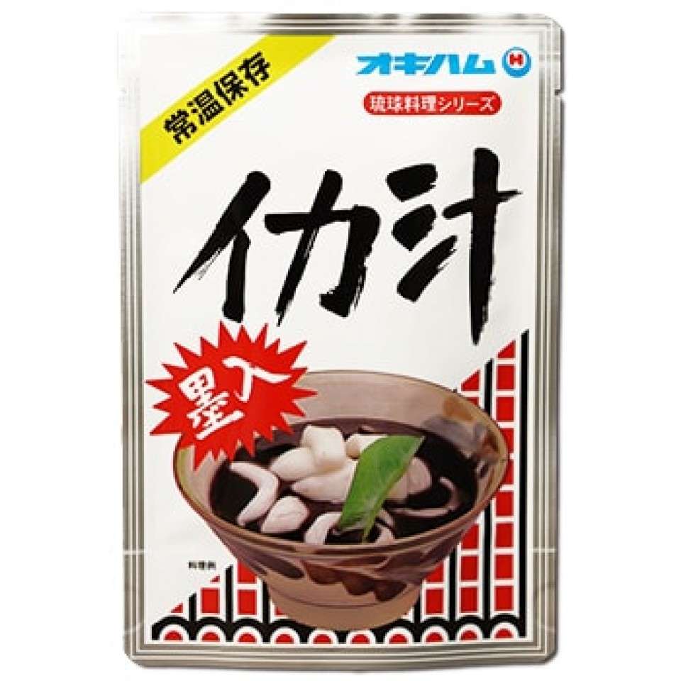 沖縄県名物のオキハムの「イカ汁」