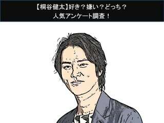 【桐谷健太】好き？嫌い？どっち？人気アンケート調査！