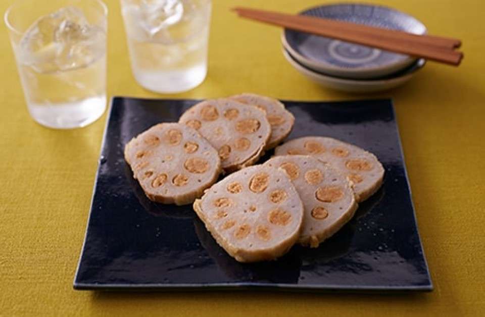 熊本県の名物「からし蓮根」