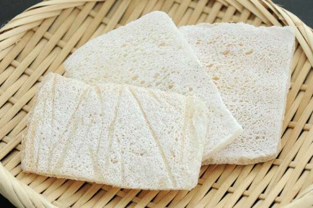 凍みこんにゃくの特徴