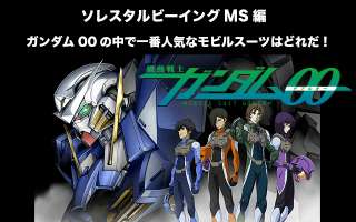 【ガンダム00-第一期-ソレスタルビーイングMS編】人気投票ランキング！一番人気なモビルスーツはなんだ！