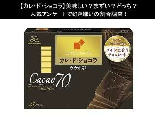 【カレ・ド・ショコラ】美味しい？まずい？どっち？