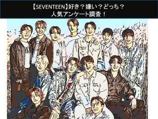 【SEVENTEEN】好き？嫌い？どっち？