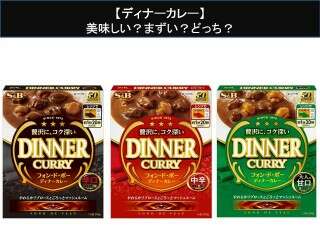 【ディナーカレー】美味しい？まずい？どっち？