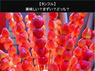 【タンフル】美味しい？まずい？どっち？