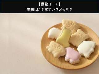 【動物ヨーチ】美味しい？まずい？どっち？