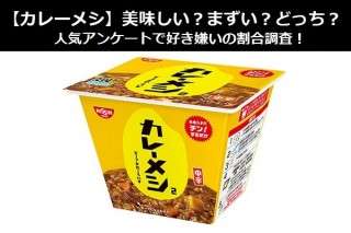 【カレーメシ】美味しい？まずい？どっち？