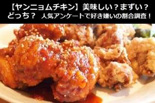 【ヤンニョムチキン】美味しい？まずい？どっち？