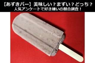 【あずきバー】美味しい？まずい？どっち？