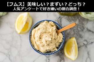 【フムス】美味しい？まずい？どっち？