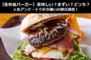 【佐世保バーガー】美味しい？まずい？どっち？