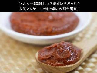 【ハリッサ】美味しい？まずい？どっち？