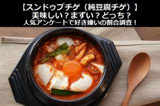 【スンドゥブチゲ（純豆腐チゲ）】美味しい？まずい？どっち？