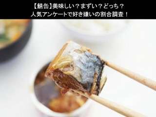 【鯖缶】美味しい？まずい？どっち？