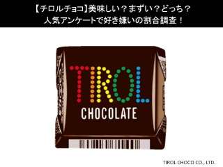 【チロルチョコ】美味しい？まずい？どっち？