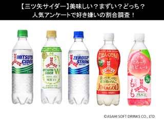 【三ツ矢サイダー】美味しい？まずい？どっち？