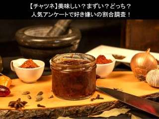 【チャツネ】美味しい？まずい？どっち？