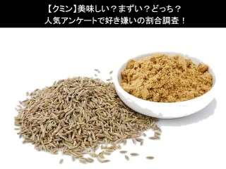 【クミン】美味しい？まずい？どっち？